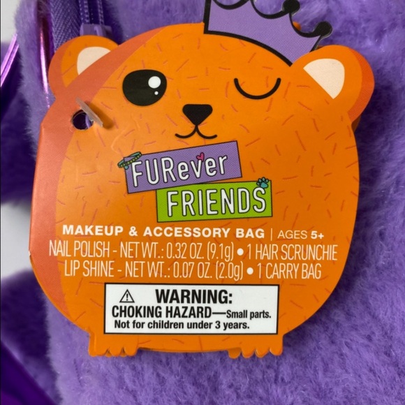 NWT Kids FuRever Friends MakeUp & Accessory Bag. - Picture 3 of 13